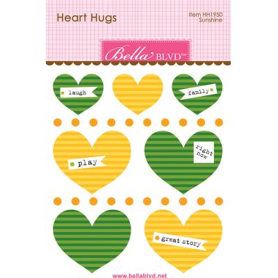 Bella BLVD Cooper Sticker - Sunshine Heart Hugs